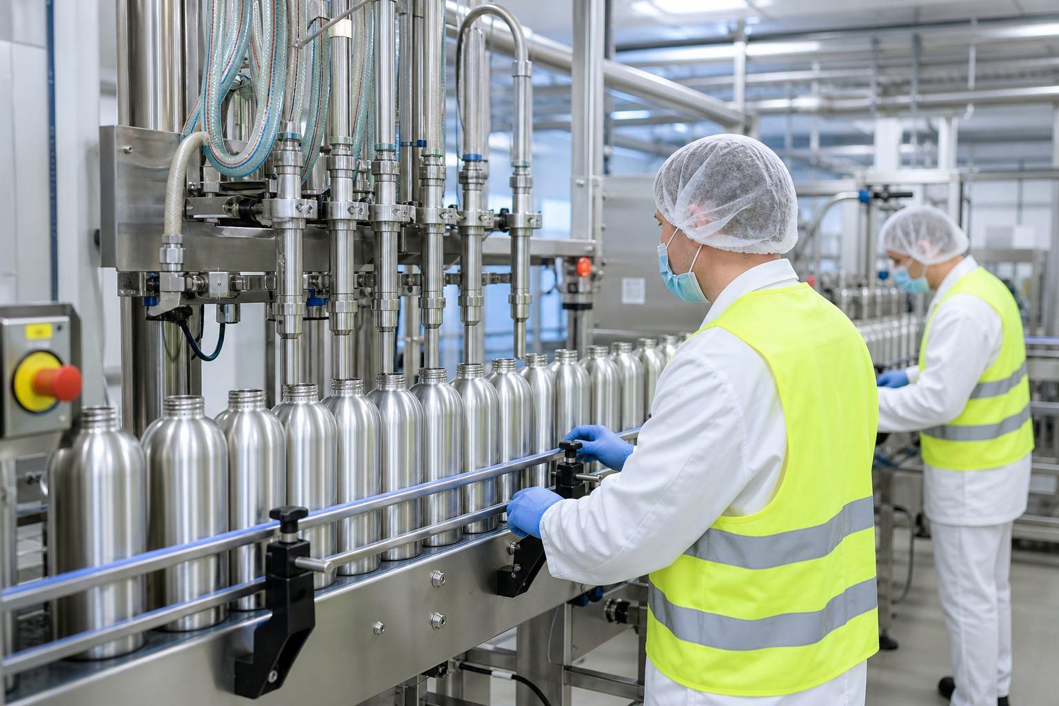 Filling line — packaging automation for factory buyers